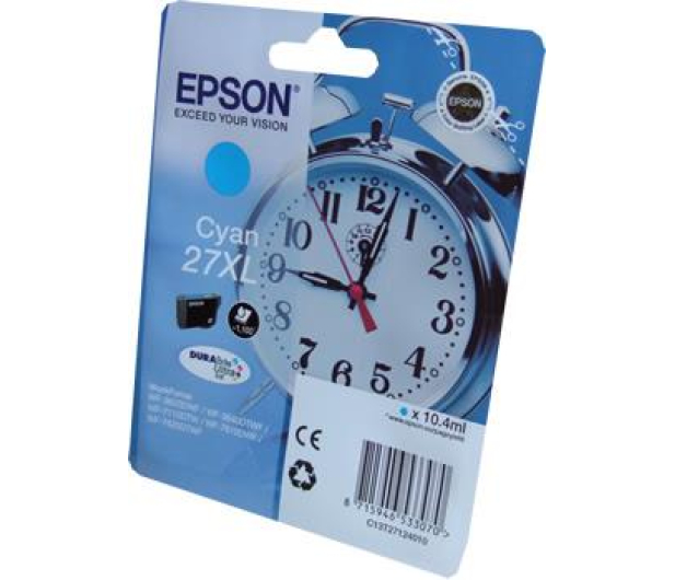 EPSON 27XLC Cyan 1100str. C13T27124012 - 247830 - zdjęcie 2